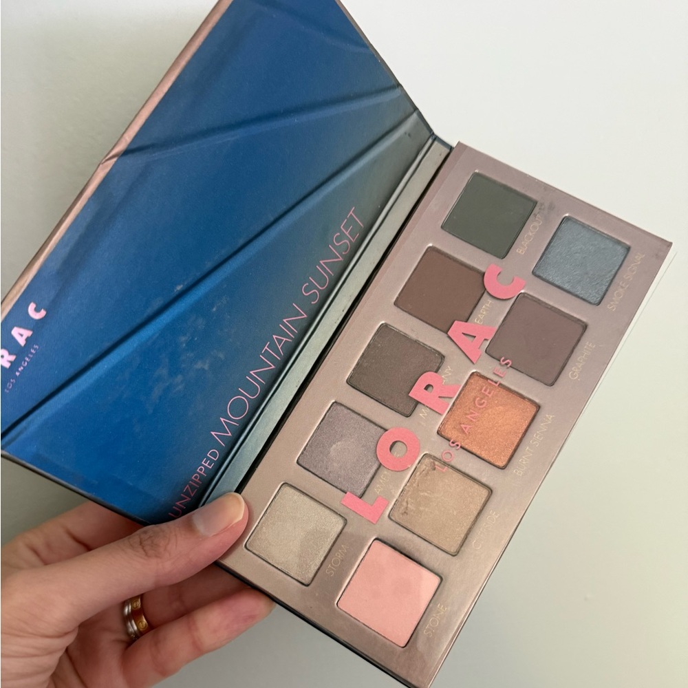 LORAC Unzipped Mountain Sunset Eyeshadow Palette - rare discontinued